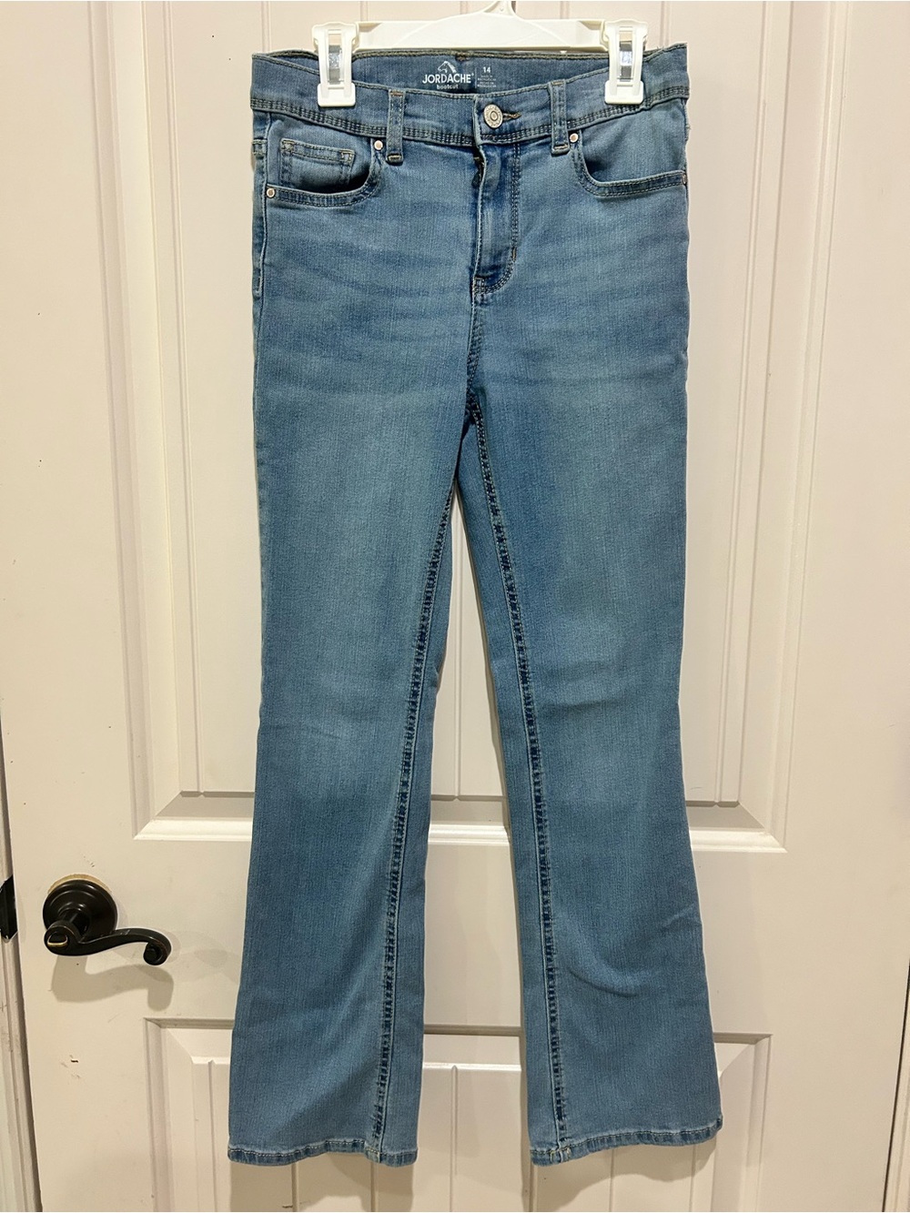 Jordache Light Blue Girl’s Size 14 Bootcut Jeans